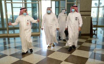 مستشار الأمانة العامة لصندوق التعليم العالي الجامعي يزور جامعة الإمام عبد الرحمن بن فيصل