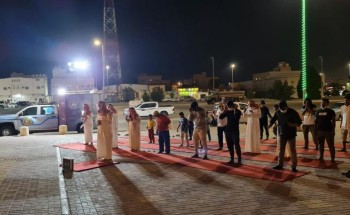 هيئة الأمر بالمعروف بالمنطقة الشرقية تفعل المصلى المتنقل خلال مهرجان سباق الهجن بالنعيرية