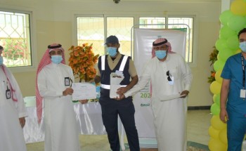 مستشفى إرادة للصحة النفسية بجازان تكرم حراس الأمن