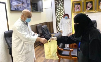 الكلية الجامعية بصامطة تنظم مبادرة ” شكراً أبطال الصحة”