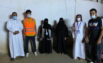 فريق بسمة أمل التطوعي النسائي يدشن مبادرته بإنسانيتي اخدم وطني