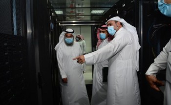 مستشار الأمانة العامة لصندوق التعليم العالي الجامعي يزور جامعة الإمام عبد الرحمن بن فيصل