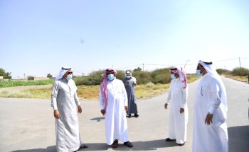 رئيس مركز عتود يتفقد الخدمات البلدية بالمركز