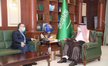 سمو أمير منطقة جازان يستقبل رئيس شركة أرامكو وعدد من كبار مديريها ..