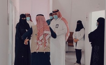 د. الشهراني يقف على مشاركة الصحة في مهرجان الملك عبد العزيز لمزاين الإبل