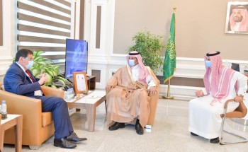 وكيل إمارة منطقة جازان يستقبل السفير البريطاني لدى المملكة ..
