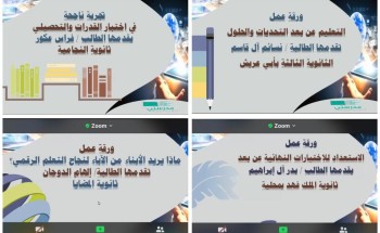 طلاب وطالبات تعليم جازان يتألقون في ملتقى “أجيال البعد الرقمي” الذي نظمته إدارة الإرشاد الطلابي .