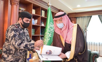 سمو أمير جازان يتسلم تقرير إنجازات ومهام  قوة أمن المنشآت بالمنطقة..