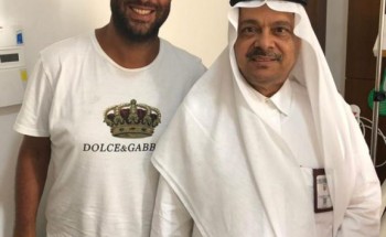 سعادة الدكتور” عمر طاهر ” يستقبل ميدو بمكتبه