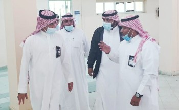 مساعد مدير تعليم صبيا للشؤون التعليمية يتفقد مجمع آل مشحنة في اليوم الثالث للإختبارات عن بعد