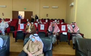 هيئة حقوق الإنسان تنظم محاضرة تعريفية بحقوق الإنسان في محافظة طريف