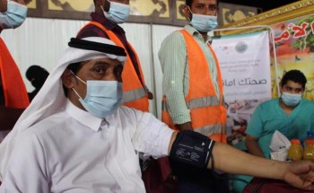 فريق مزايا الصحي يدشن مبادرة برنامج “صحتك أمانتك” بمهرجان أبو عريش الشتوي