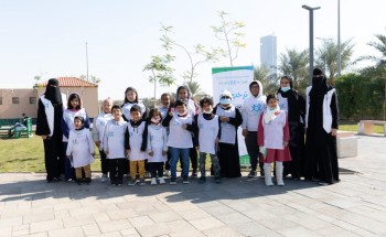 بـ”التعاون مع أمانة الرياض” .. مجموعة من الأطفال ذوي الإعاقة يشاركون في مبادرة لنجعلها خضراء بـ”زراعة الشتلات”