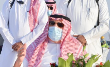 سمو أمير منطقة جازان يتفقد سير العمل بمشروع مطار الملك عبدالله بن عبدالعزيز بجازان الجديد ..