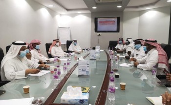 جمعية البر الخيرية بالعارضة تتسلم التقرير الختامي من فريق مركز قائس للقياس والتقويم