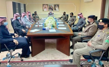 محافظ ضرية يرأس اجتماع لجنة السلامة المرورية