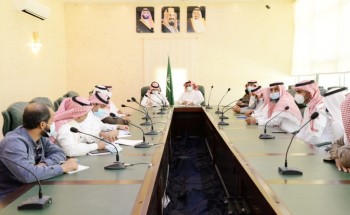 مدير خدمات مياه جازان يزور محافظ الريث