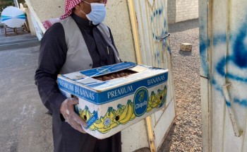 الجمعية الخيرية بنجران تستقبل مساعدات غذائية