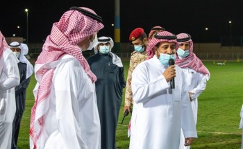 سمو أمير الجوف يزور نادي العروبة ويهنئهم بصعودهم لدوري الأمير محمد بن سلمان للدرجة الأولى