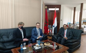 الاصبحي يستقبل سفير بولندا لدى المغرب