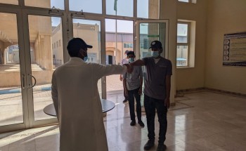 متدربي المعهد الصناعي وفرع الكلية التقنية بالفرشة يؤدون اختباراتهم النهائية وسط إجراءات احترازية وتدابير وقائية