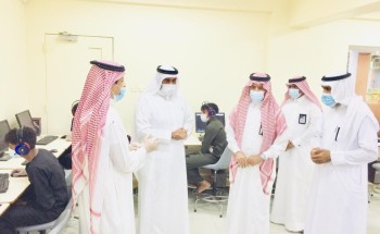 “المعافا” يتفقّد سير اختبارات الفصل الثاني في مدارس تعليم بيش