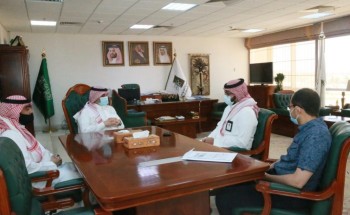 ‏وفد شركة تطوير التعليم القابضة يزور جامعة الجوف