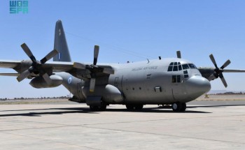 وصول مجموعة القوات الجوية اليونانية المشاركة في تمرين عين الصقر 2