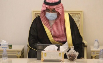 محافظ حفر الباطن يستقبل رئيس وأعضاء مجلس إدارة جمعية نفح الأمل لخدمة ذوي الإعاقة بالمحافظة