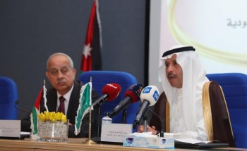 سفير المملكة بالأردن يلتقي رئيس غرفتي صناعة الأردن وعمان لبحث سبل تنمية العلاقات الاقتصادية والتجارية