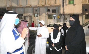 مدير التطوع ” بالموارد البشرية والتنمية الاجتماعية تزور منازل جمعية ترميم التي يرممها المتطوعين”