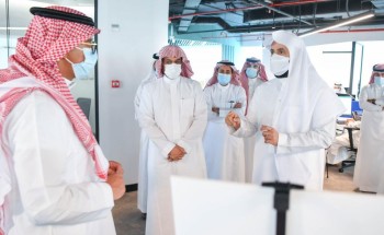 وزير العدل يدشن مقر مركز الإسناد والتصفية