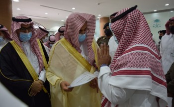 النائب العام يزور فرع النيابة العامة بمنطقة حائل