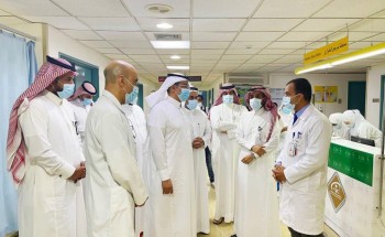 “التميمي” يتفقد مستشفيات “الأفلاج وحوطة بني تميم والحريق العام”