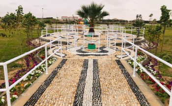 أمانة الشرقية :انشاء ممشى صحي بطول ٢٥م بمنتزه وحديقة اللهابه