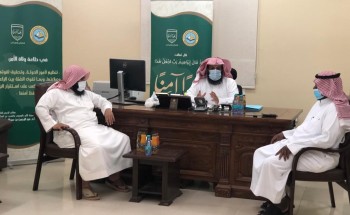 مدير هيئة الحدود الشمالية يقوم بجولة تفقدية على هيئة رفحاء