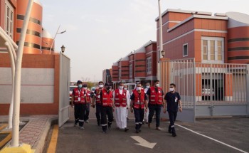 د. العويسى يقف على جاهزية التموين الطبي والورشة الفنية استعدادا لموسم هذا الحج