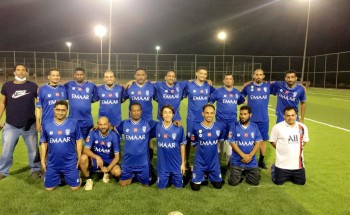 إقامة مباراة ودية بين مخضرمين من لجنة التنمية الاجتماعية بالعالية و بين مخضرمين من لجنة التنمية الاجتماعية بساحل قوز الجعافرة