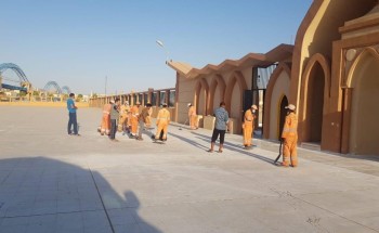 مدير عام الشؤون الإسلامية بالحدود الشمالية يتفقد مصلى العيد الرئيسي في عرعر