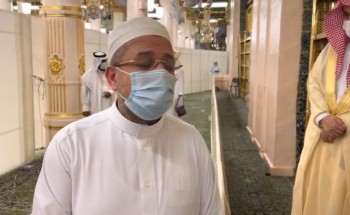 شاهد ..وزير الأوقاف المصري من  الروضة الشريفة زيارتها هي أمنية كل مسلم ومن دخلها تمنى أن لايخرج