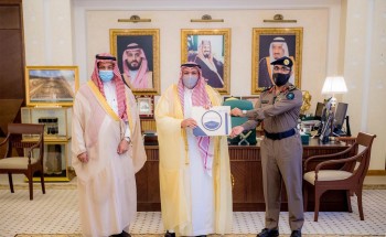 سمو أمير منطقة القصيم يستقبل مدير الدفاع المدني بالمنطقة ويتسلم التقرير السنوي