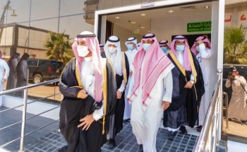 سمو الأمير فيصل بن نواف يفتتح مبنى عيادات المرأة والطفل بمحافظة القريات