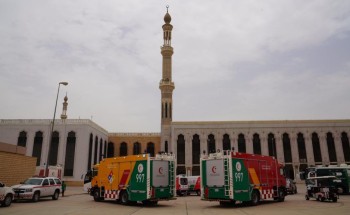 الهلال الأحمر يخصص ١٢ مركزا إسعافي و ٩٨ مسعفا لخدمة الحجاج بمشعر عرفات