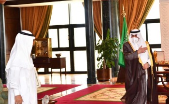 أمير تبوك يستقبل وكلاء ومديري العموم ورؤساء الاقسام في الإمارة المهنئين بعيد الأضحى المبارك