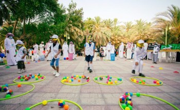 محافظ حقل يفتتح برنامج “ساحة حارتنا” الذي تنفذه إدارة تعليم تبوك