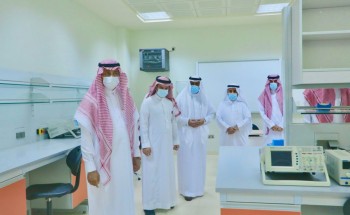 معالي رئيس جامعة حائل يلتقي القيادات بالجامعة