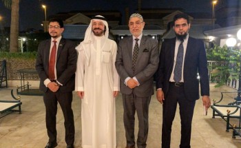 الأمير الدكتور نايف بن فواز الشعلان يستقبل معالي سفير جمهورية بنجلادش الدكتور محمد باتوراي بقصره العامر وسط الرياض