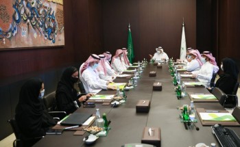 مركز الملك عبدالعزيز للحوار الوطني يستقبل وفد من وزارة الرياضة
