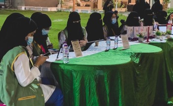 فعالية اليوم الوطني السعودي ٩١ الصحي التوعوي لفريق همسات الثقافي