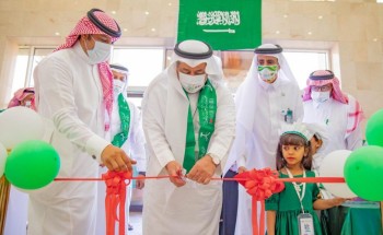 فرع وزارة الموارد البشرية والتنمية الاجتماعية بالقصيم يقيم احتفال لليوم الوطني 91